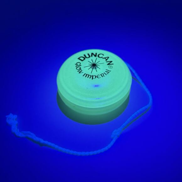 Vintage 1980s Duncan Glow "Rice Krispies" Glow-In-The Dark Advertising Yo-yo - Picture 2 of 6
